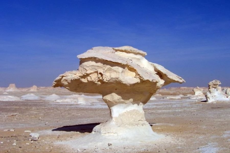 the Western Desert in Egypt