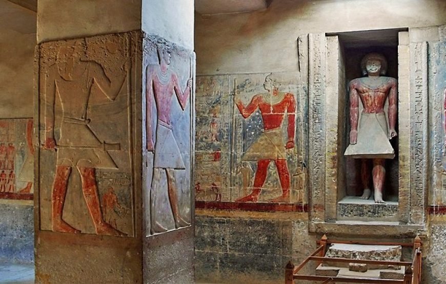 Giza Plateau , Saqqara and Memphis Tour
